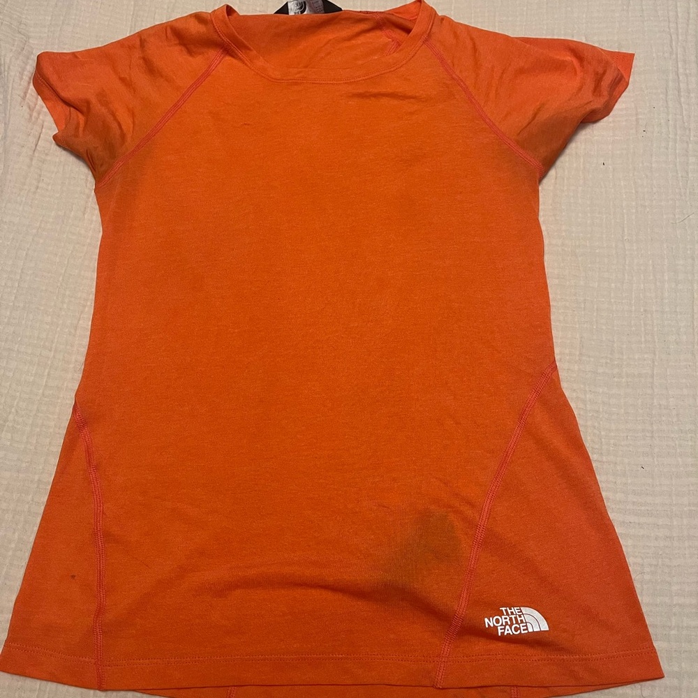 The North Face Vibrant Orange Tee
